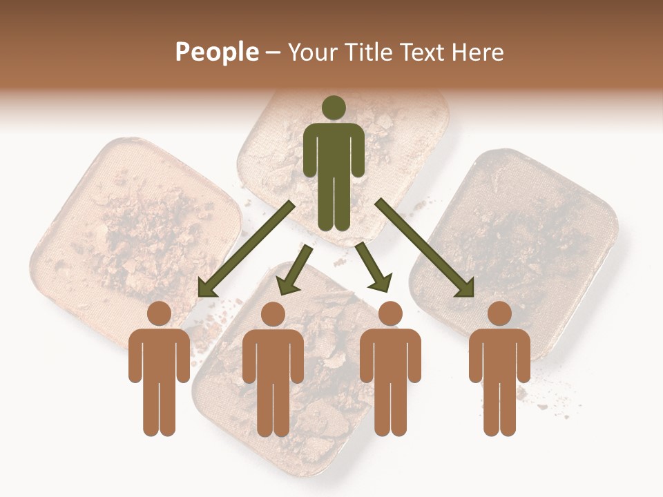 Broken Eyeshadow PowerPoint Template