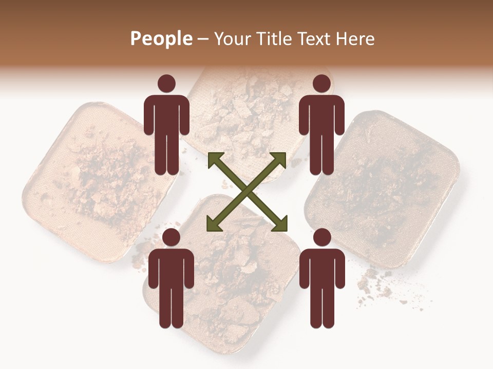 Broken Eyeshadow PowerPoint Template