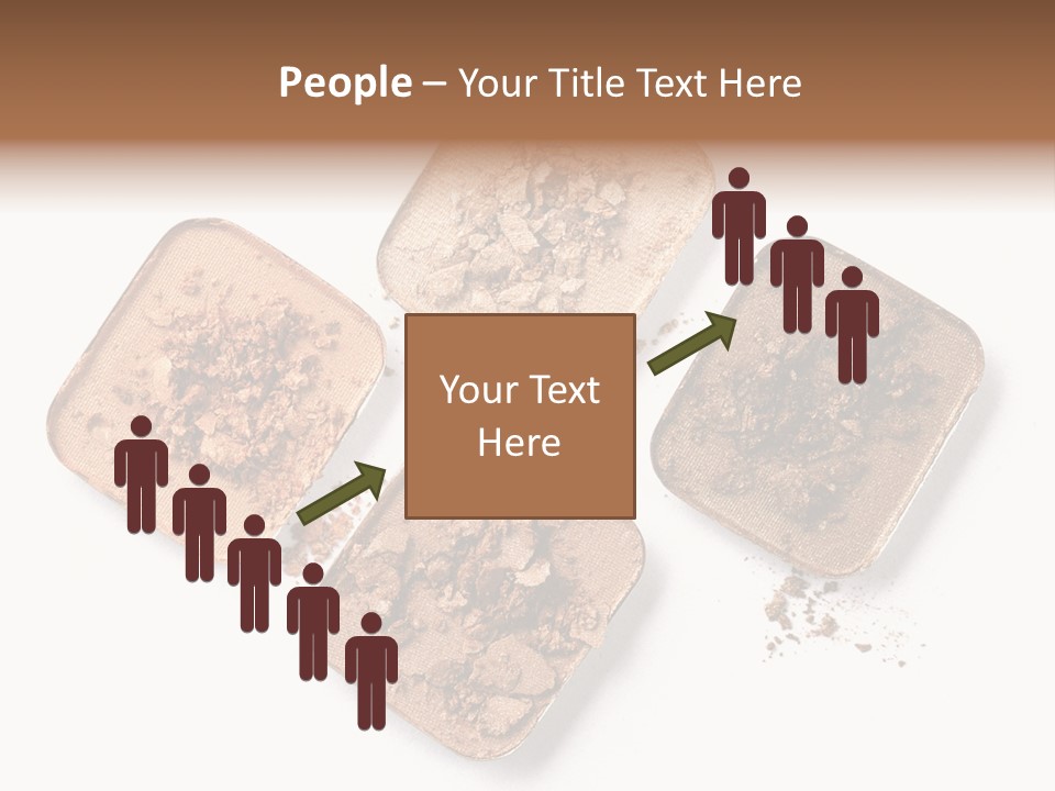 Broken Eyeshadow PowerPoint Template