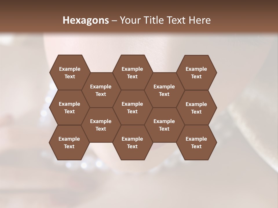 Beads Bright Make Up PowerPoint Template