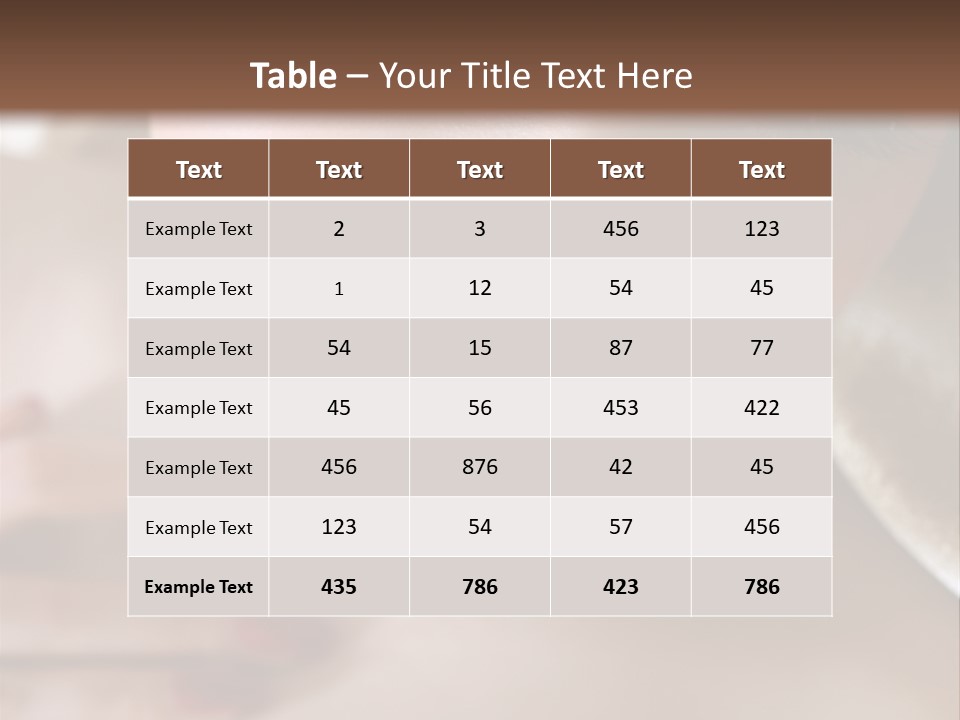 Beads Bright Make Up PowerPoint Template