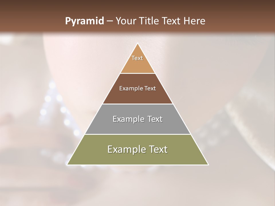 Beads Bright Make Up PowerPoint Template