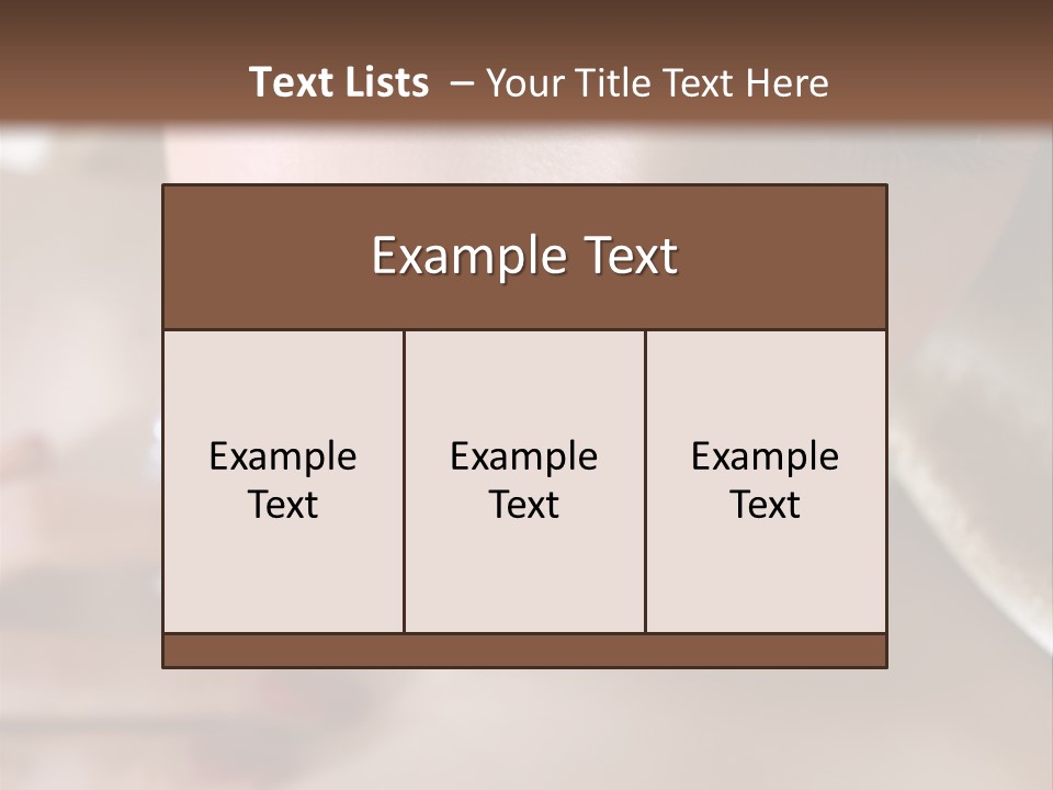 Beads Bright Make Up PowerPoint Template