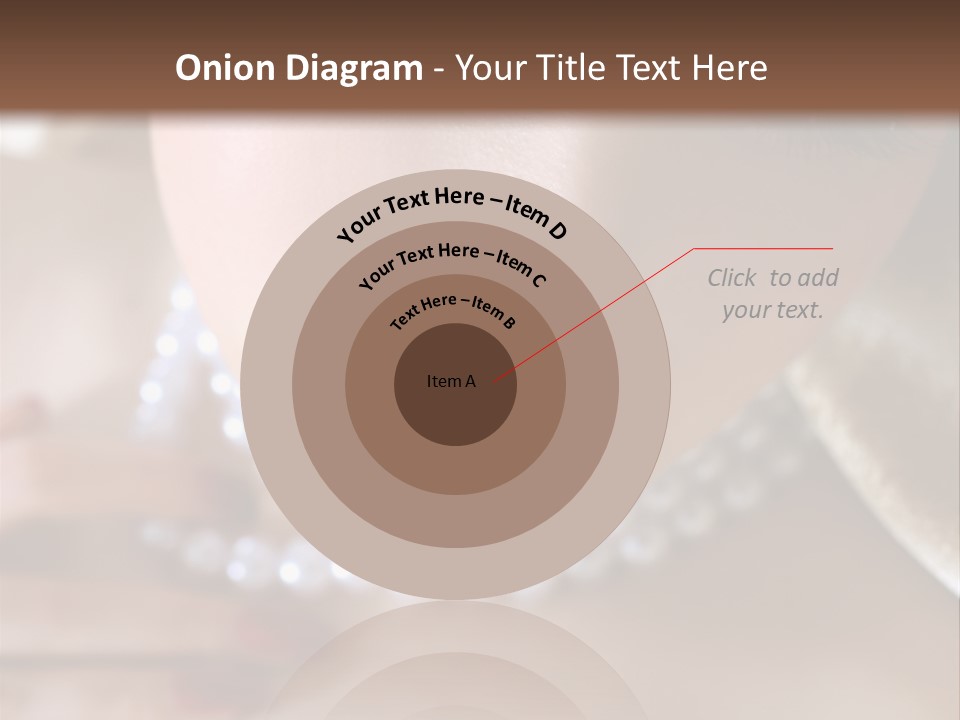 Beads Bright Make Up PowerPoint Template