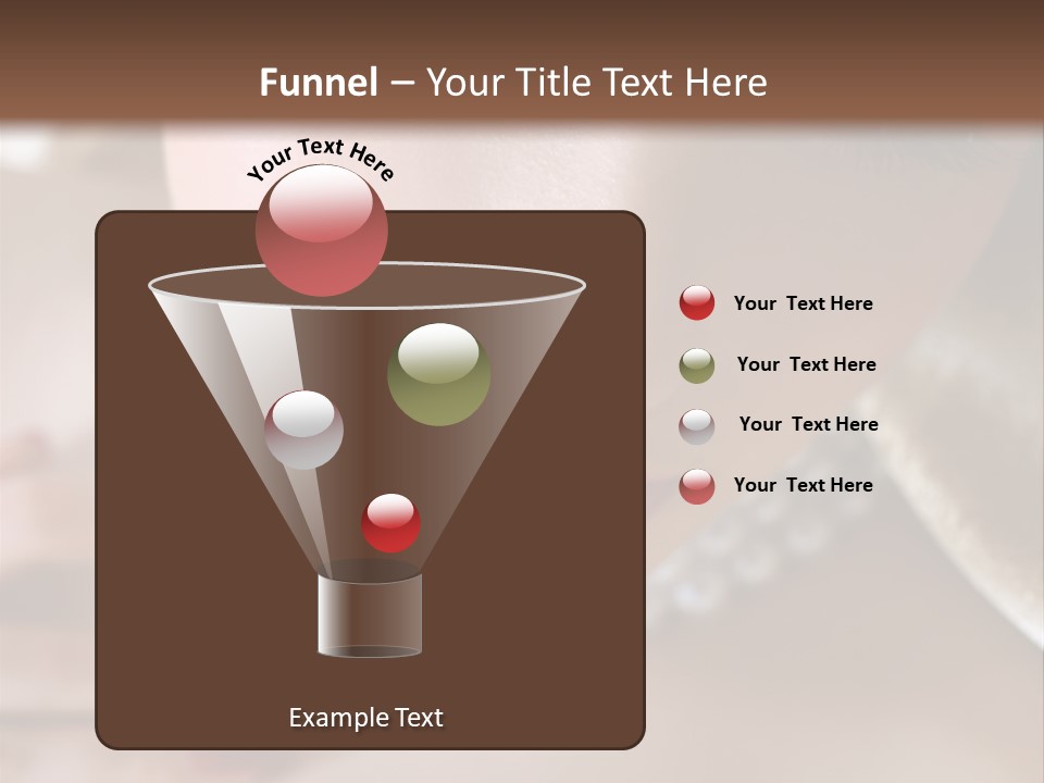 Beads Bright Make Up PowerPoint Template