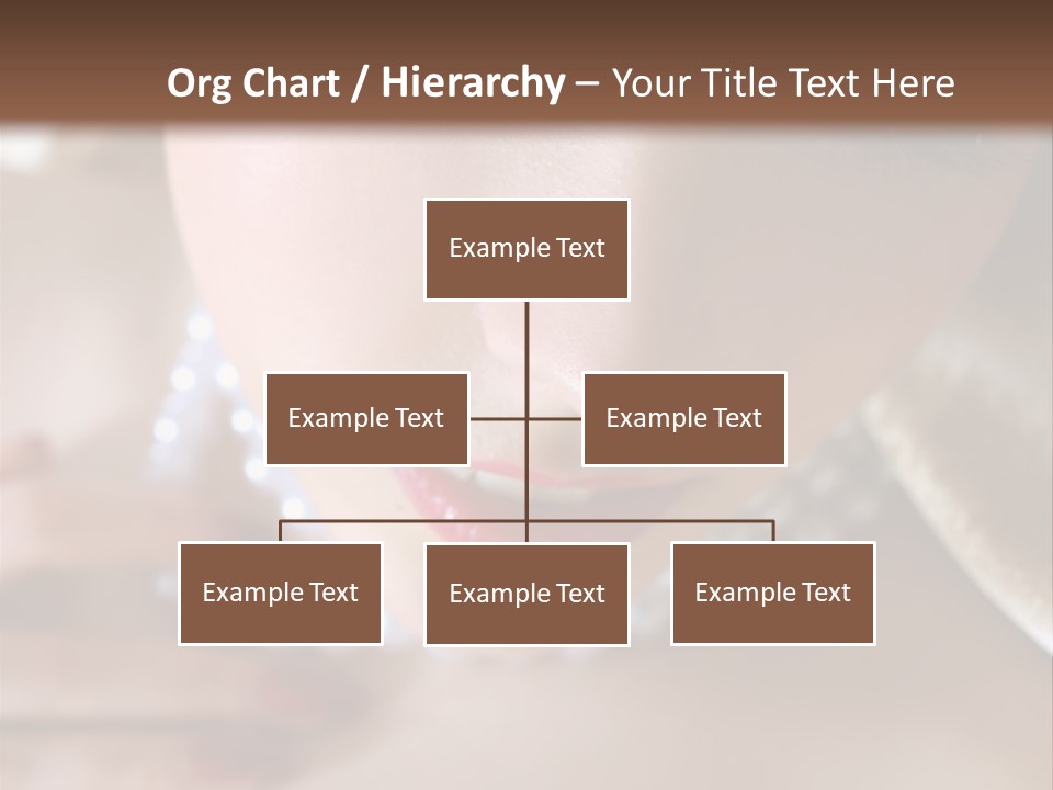 Beads Bright Make Up PowerPoint Template