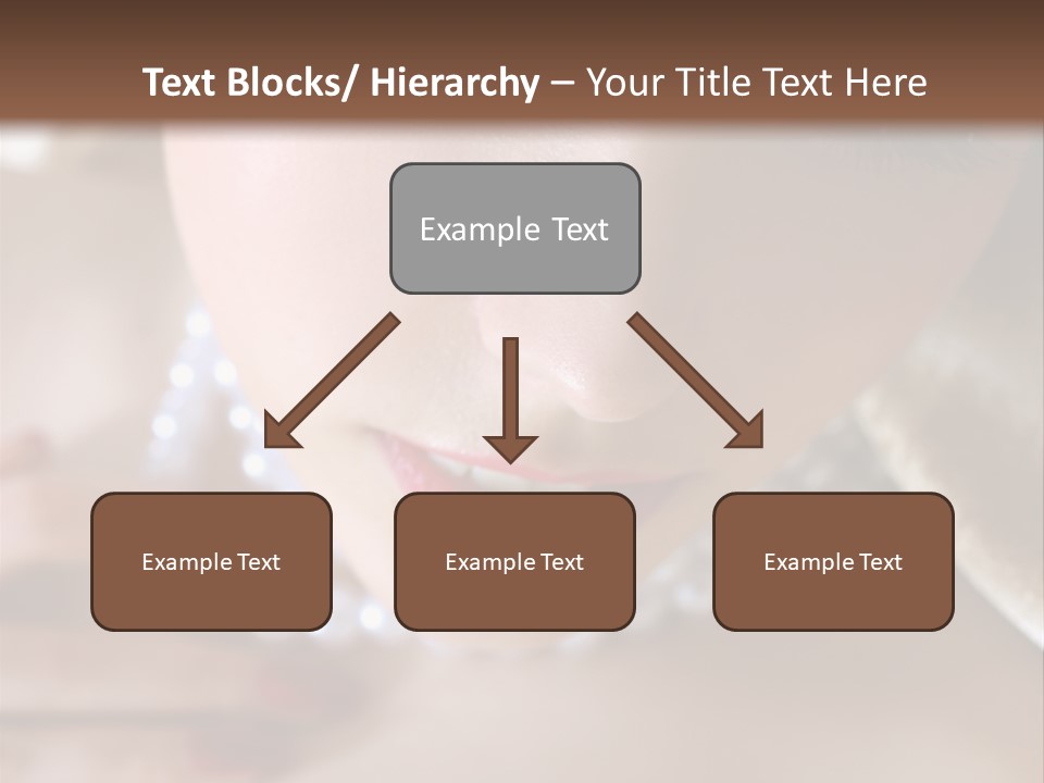 Beads Bright Make Up PowerPoint Template