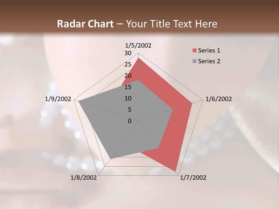 Beads Bright Make Up PowerPoint Template