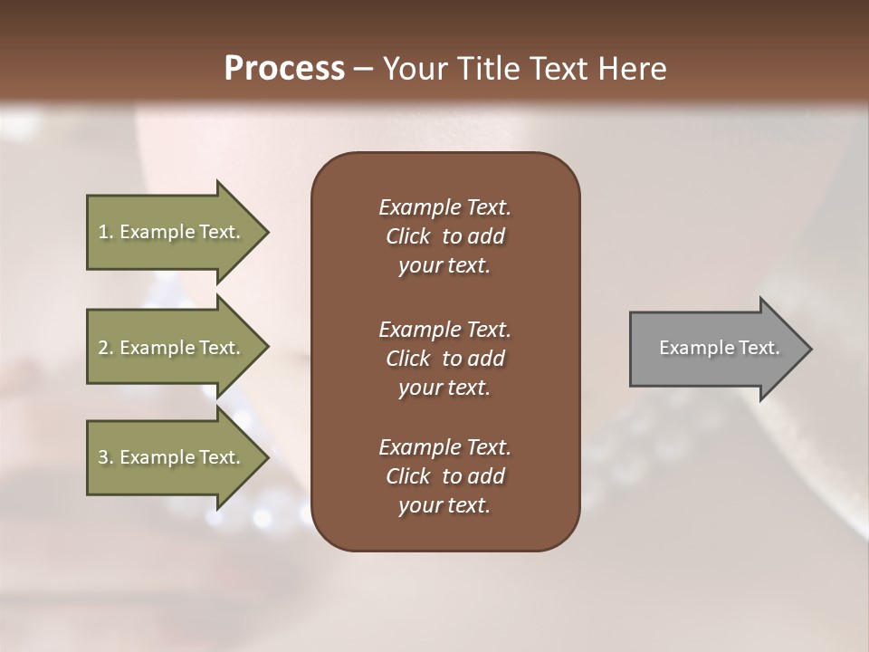 Beads Bright Make Up PowerPoint Template