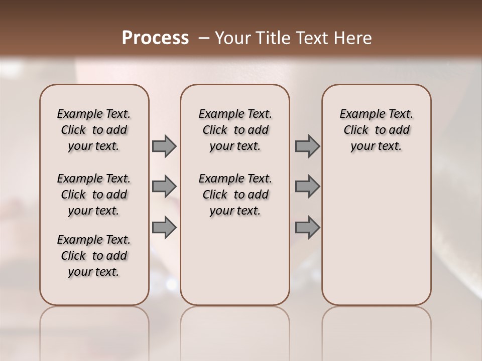 Beads Bright Make Up PowerPoint Template