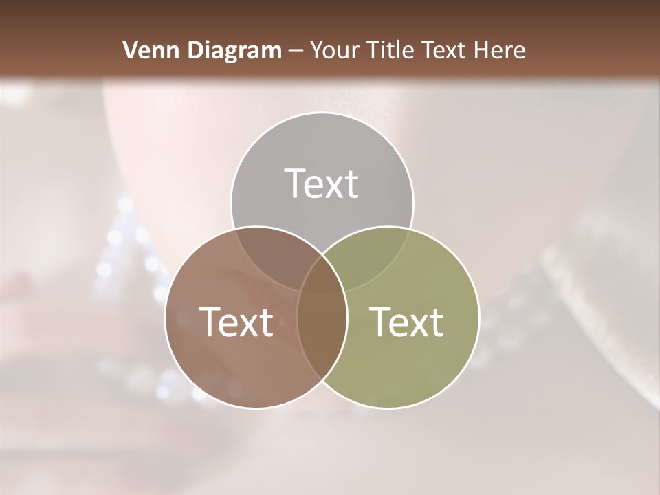 Beads Bright Make Up PowerPoint Template