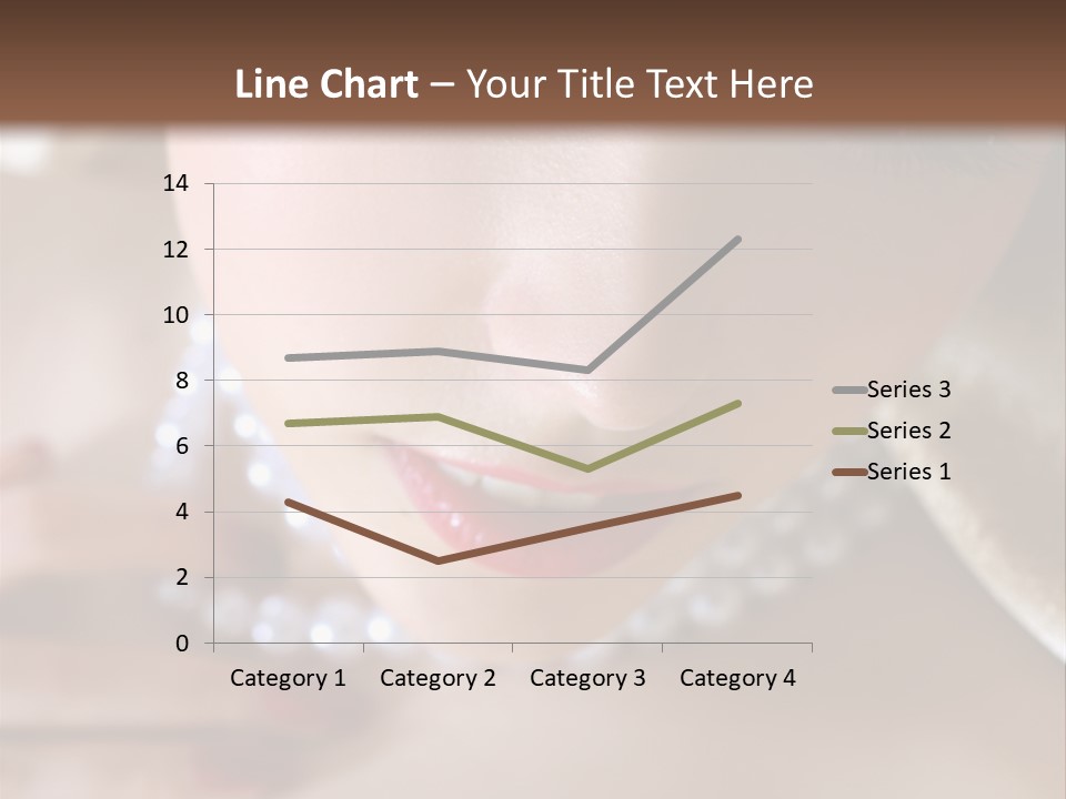 Beads Bright Make Up PowerPoint Template