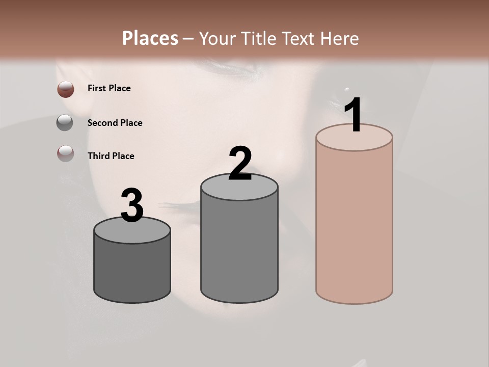 Skinhead Girl PowerPoint Template