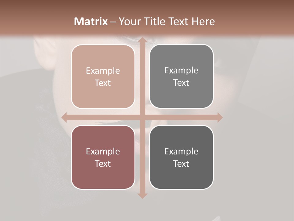 Skinhead Girl PowerPoint Template