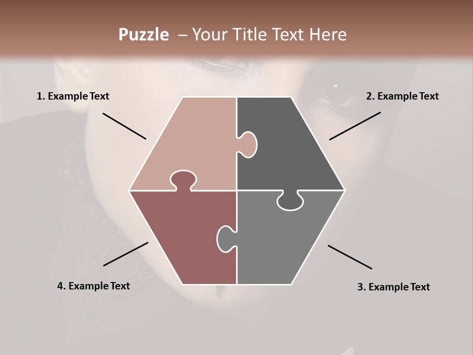 Skinhead Girl PowerPoint Template