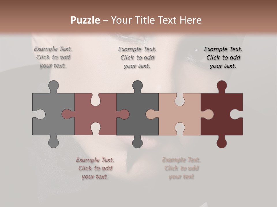 Skinhead Girl PowerPoint Template