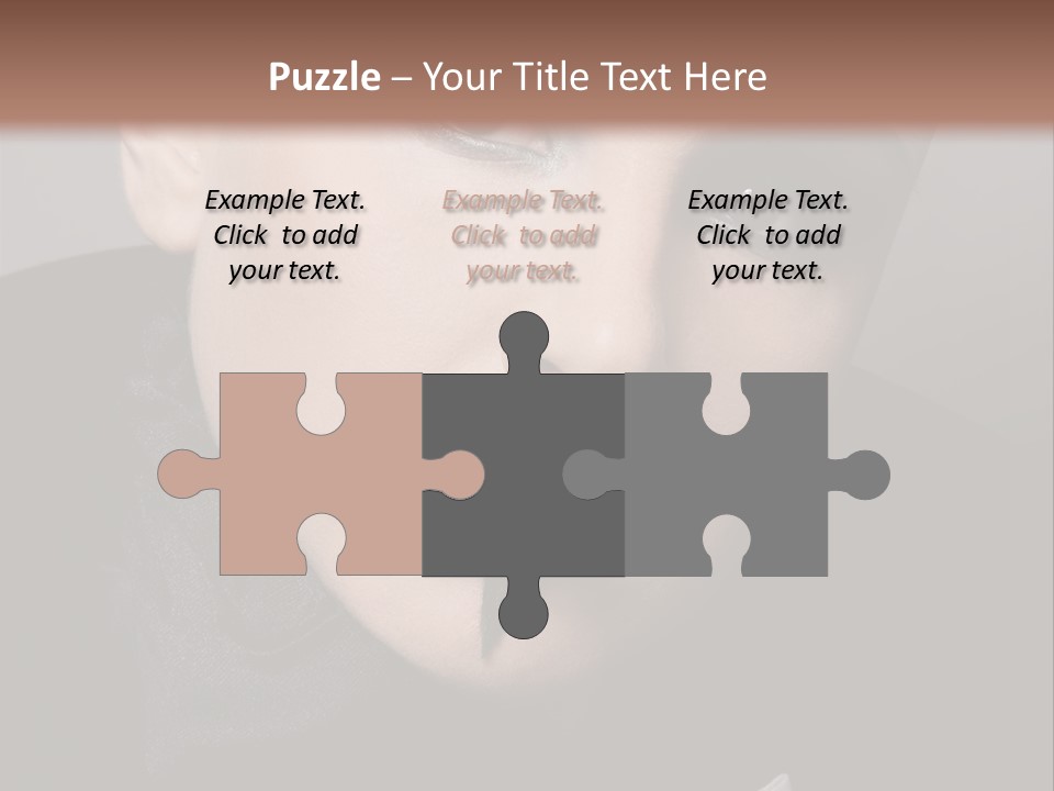 Skinhead Girl PowerPoint Template