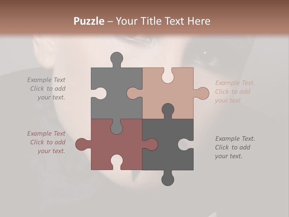 Skinhead Girl PowerPoint Template