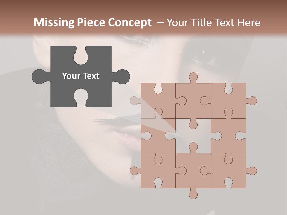 Skinhead Girl PowerPoint Template