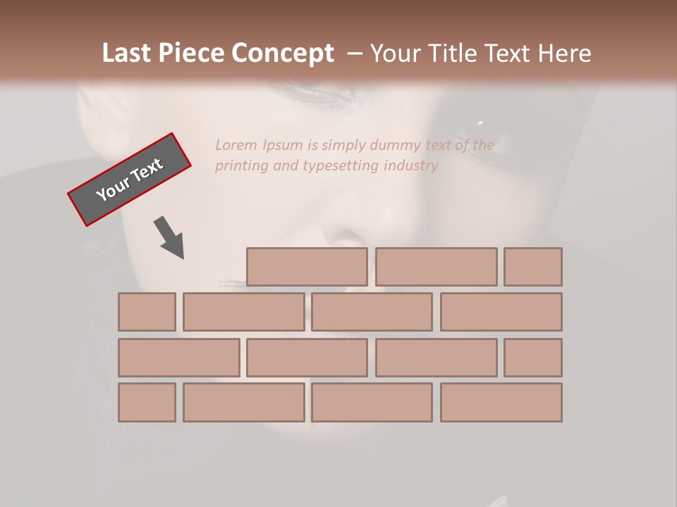 Skinhead Girl PowerPoint Template