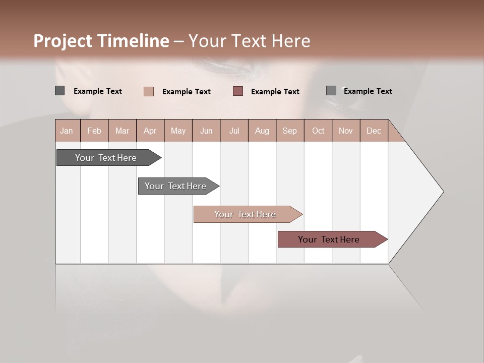 Skinhead Girl PowerPoint Template