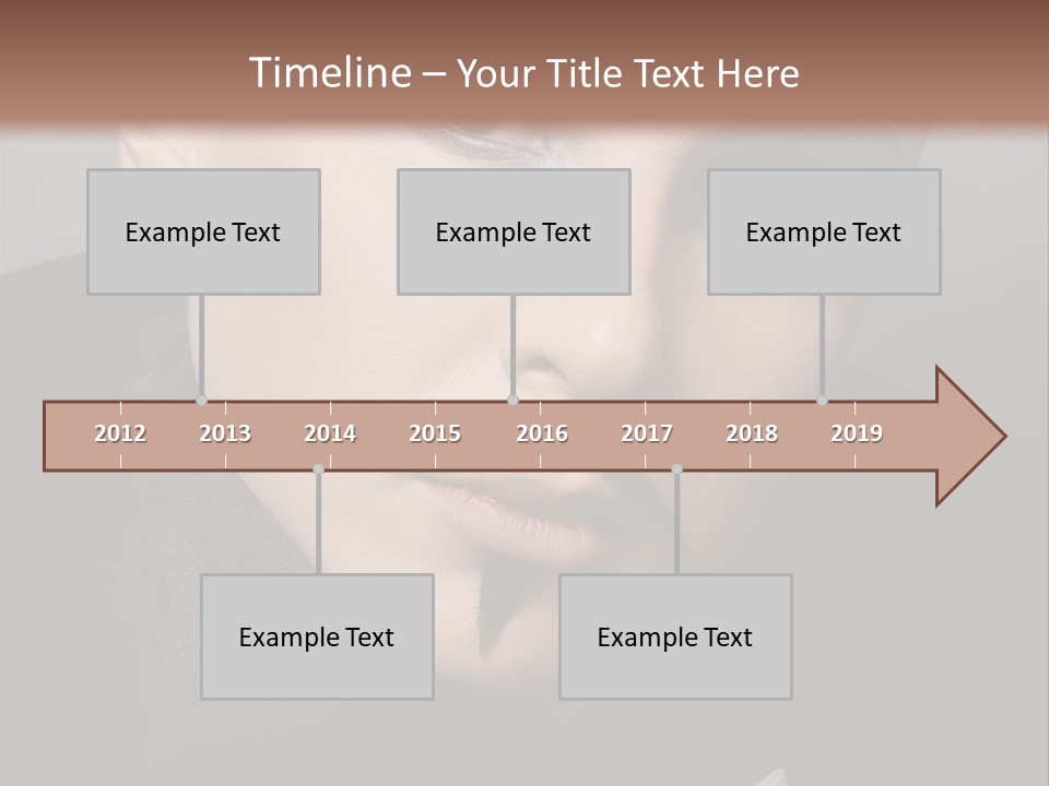 Skinhead Girl PowerPoint Template