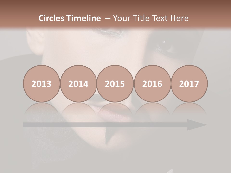 Skinhead Girl PowerPoint Template