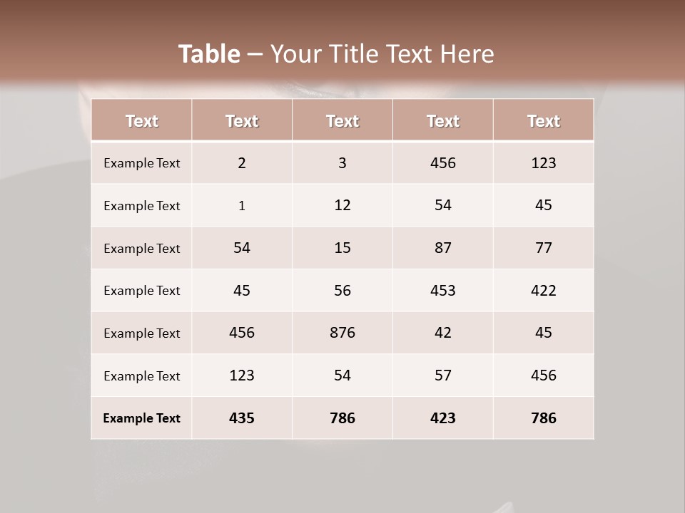 Skinhead Girl PowerPoint Template