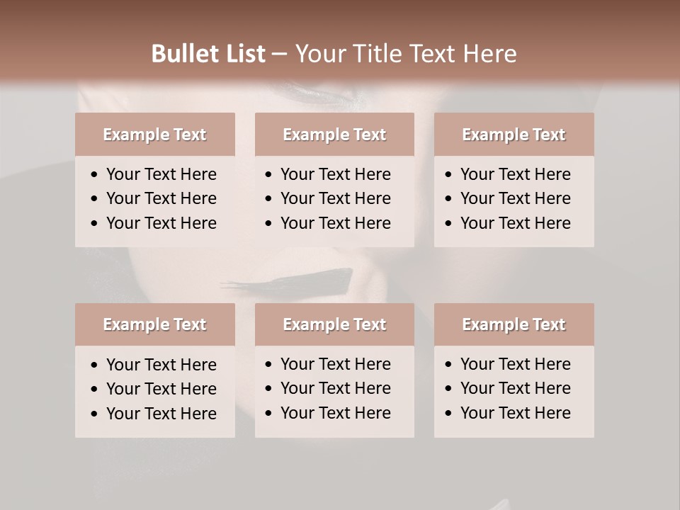 Skinhead Girl PowerPoint Template