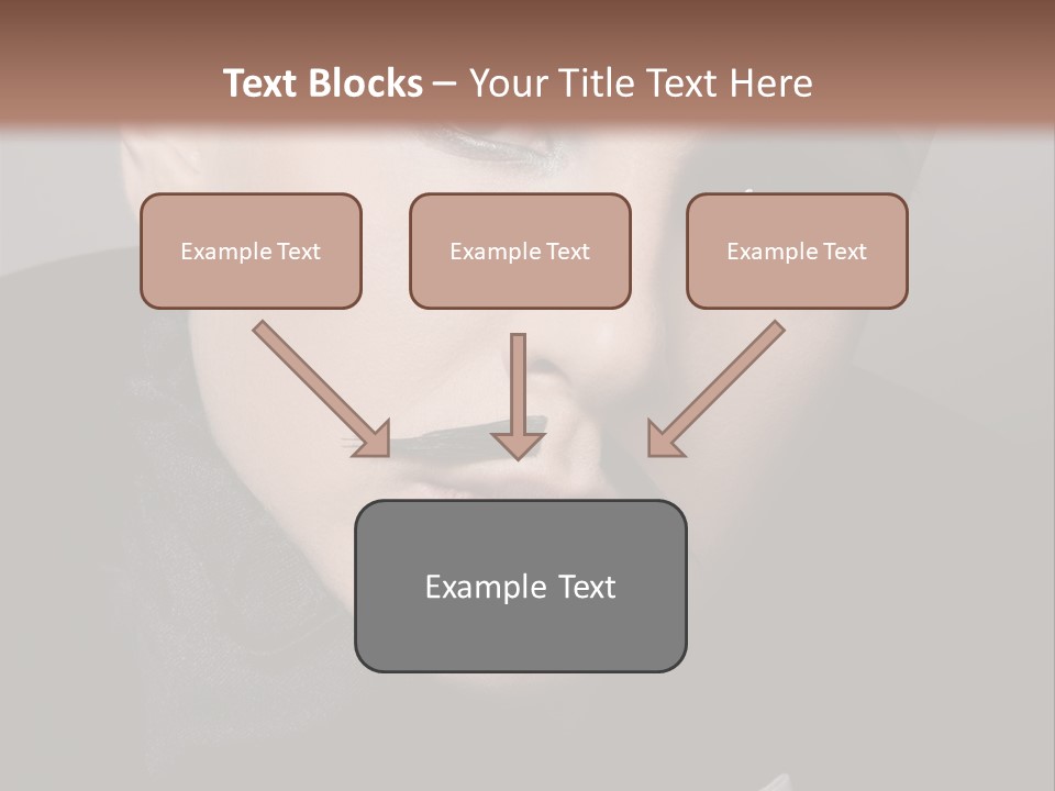 Skinhead Girl PowerPoint Template