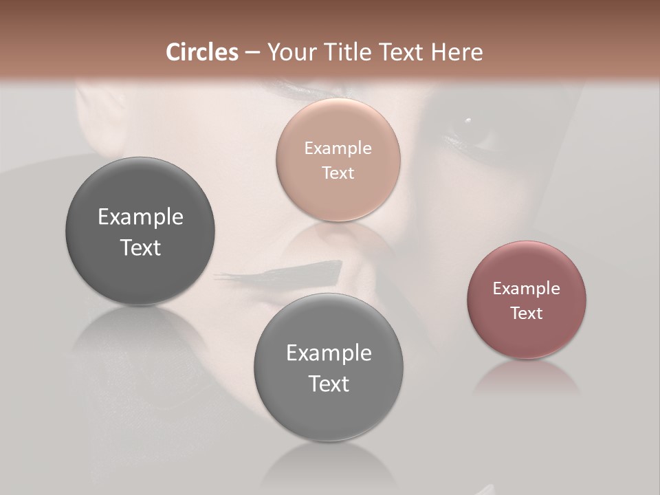 Skinhead Girl PowerPoint Template