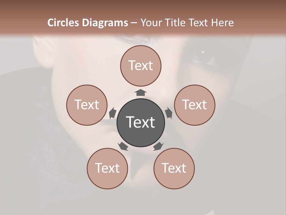 Skinhead Girl PowerPoint Template