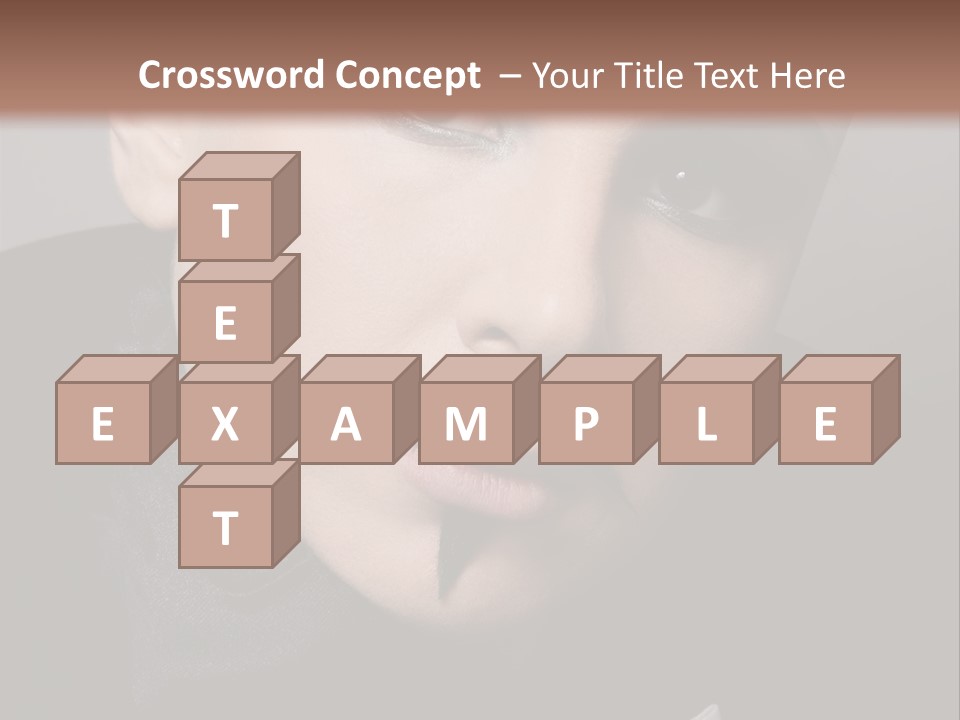 Skinhead Girl PowerPoint Template