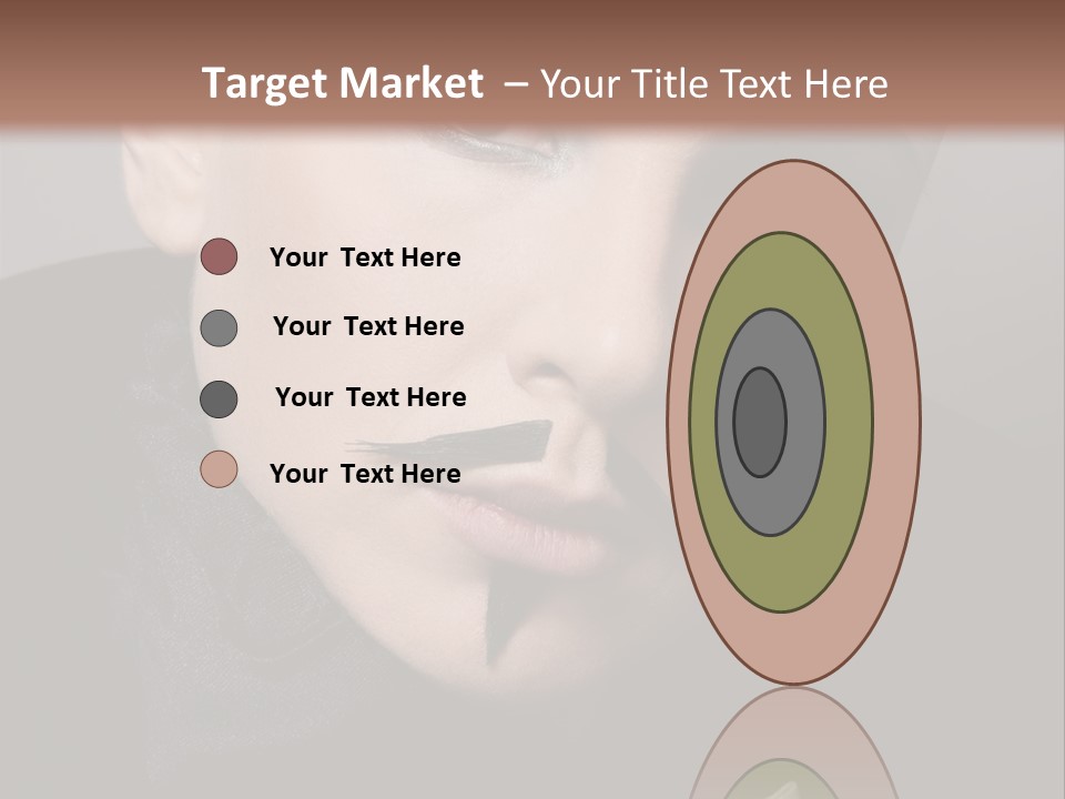 Skinhead Girl PowerPoint Template