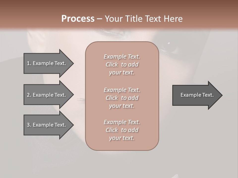 Skinhead Girl PowerPoint Template