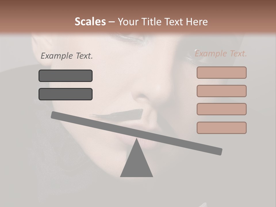 Skinhead Girl PowerPoint Template