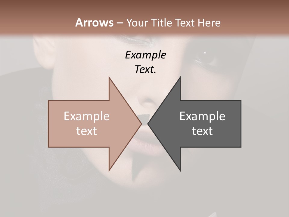 Skinhead Girl PowerPoint Template