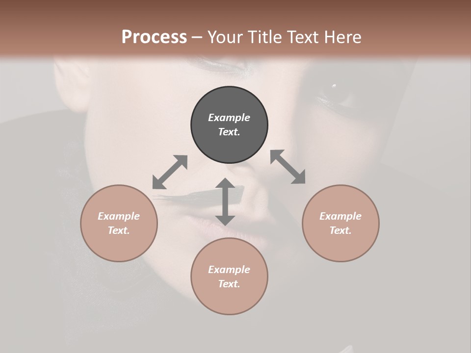 Skinhead Girl PowerPoint Template