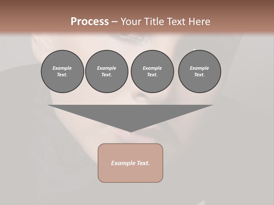 Skinhead Girl PowerPoint Template