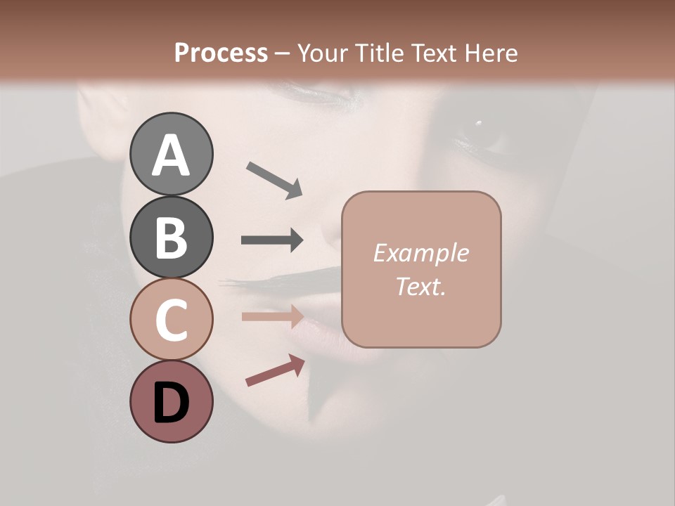 Skinhead Girl PowerPoint Template