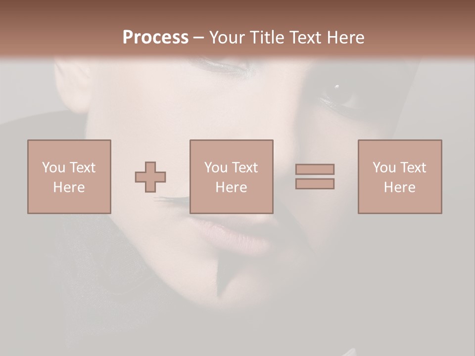 Skinhead Girl PowerPoint Template