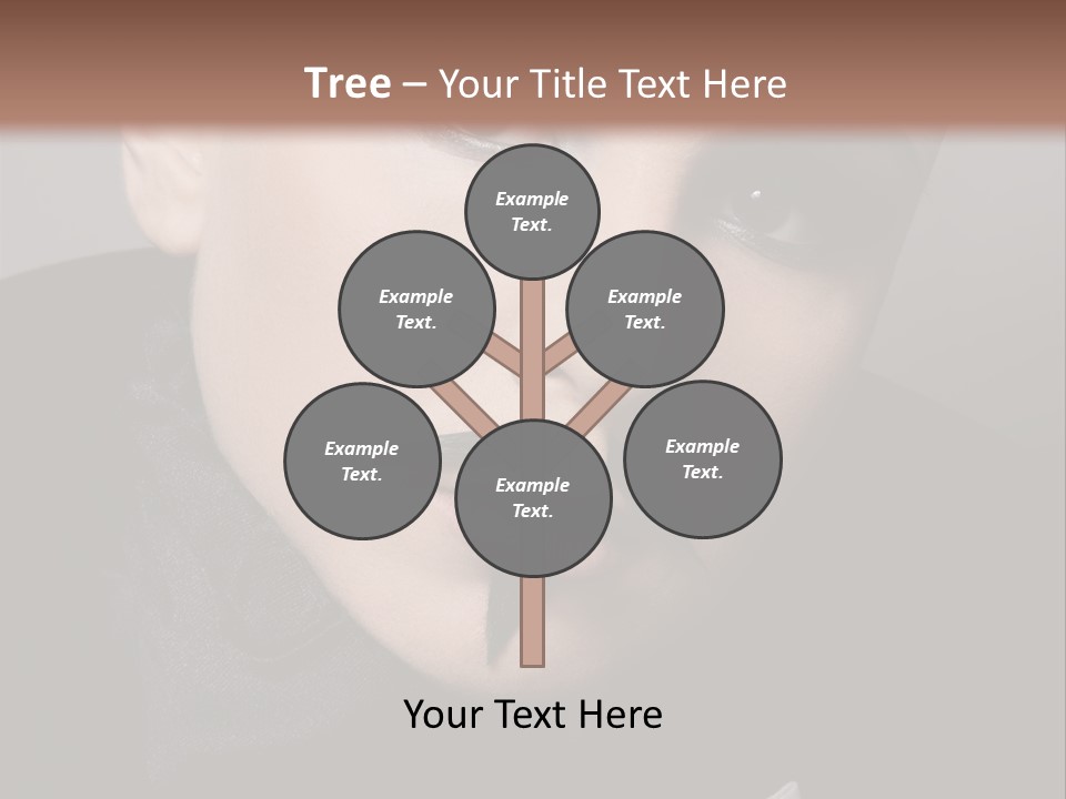 Skinhead Girl PowerPoint Template