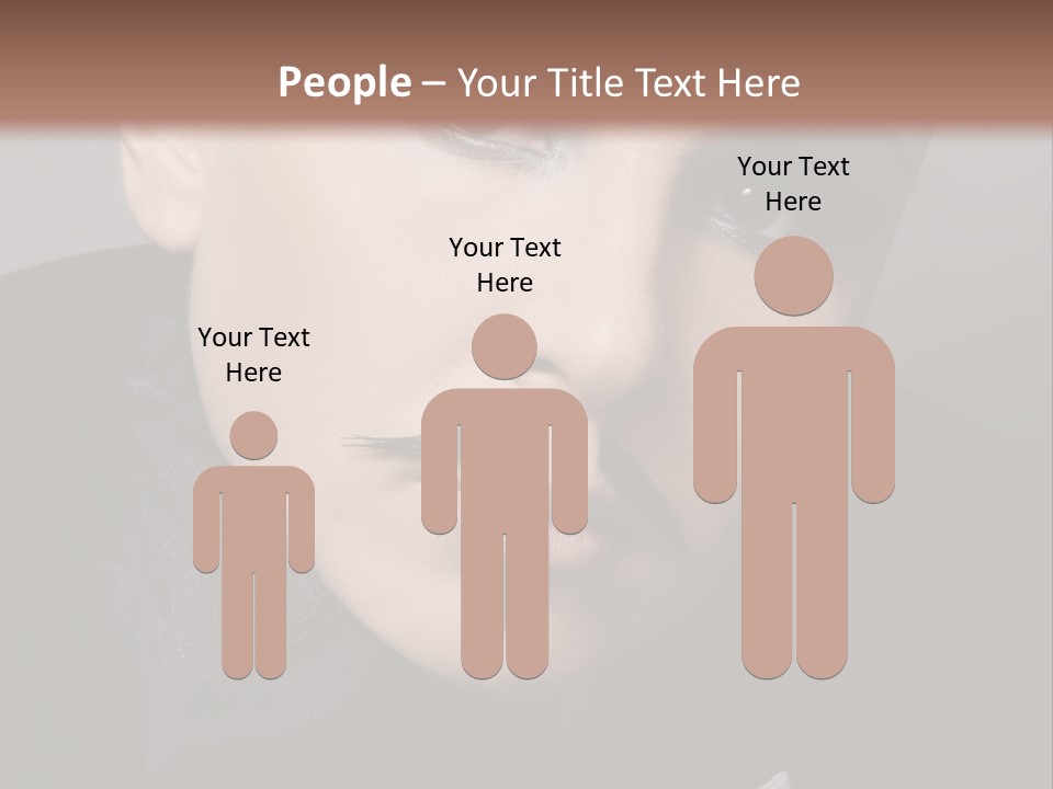 Skinhead Girl PowerPoint Template