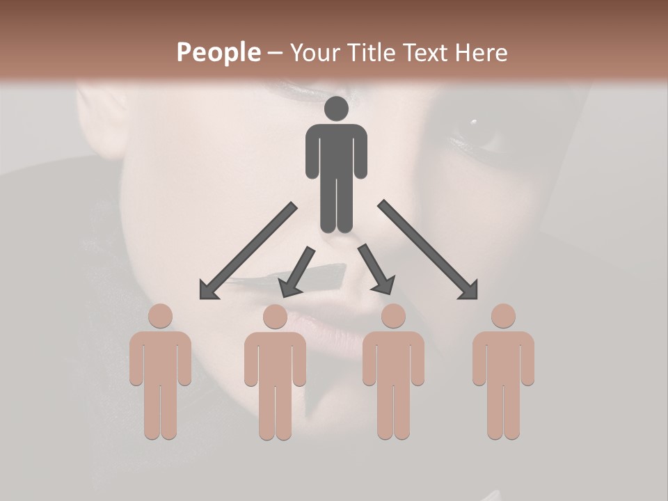 Skinhead Girl PowerPoint Template