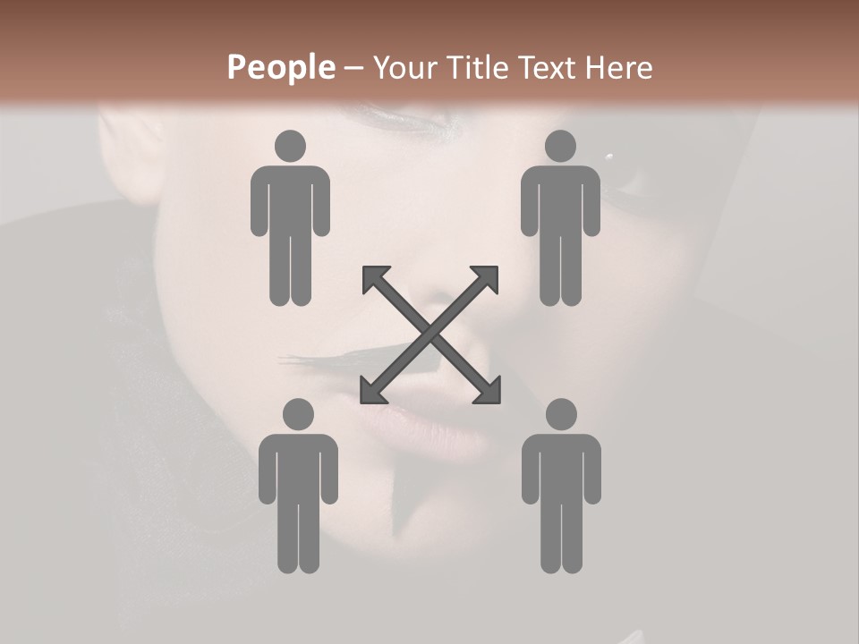 Skinhead Girl PowerPoint Template