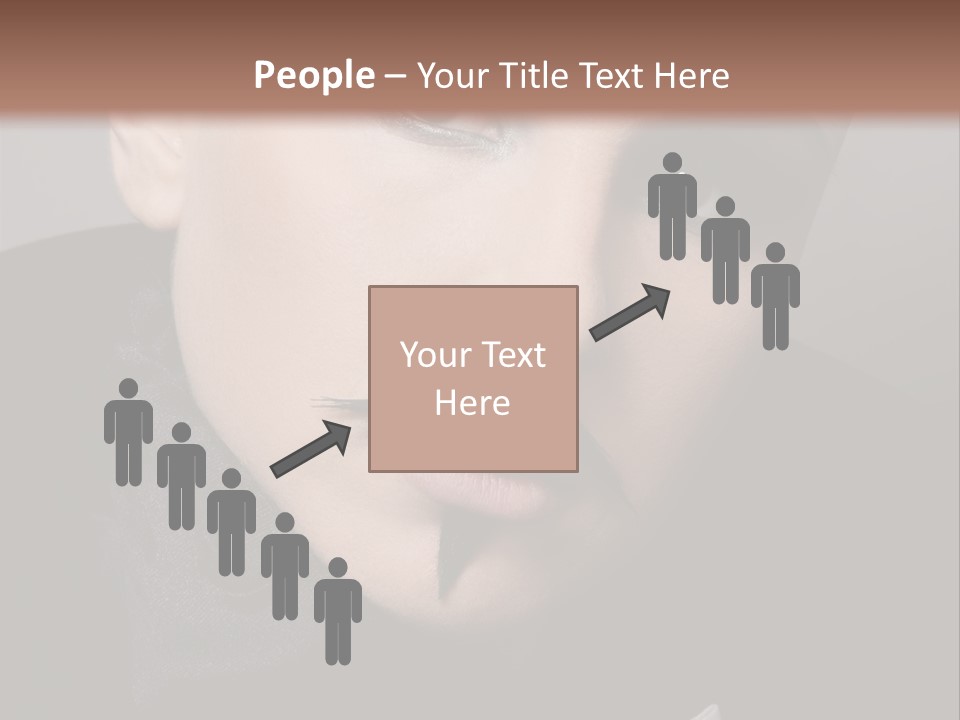 Skinhead Girl PowerPoint Template