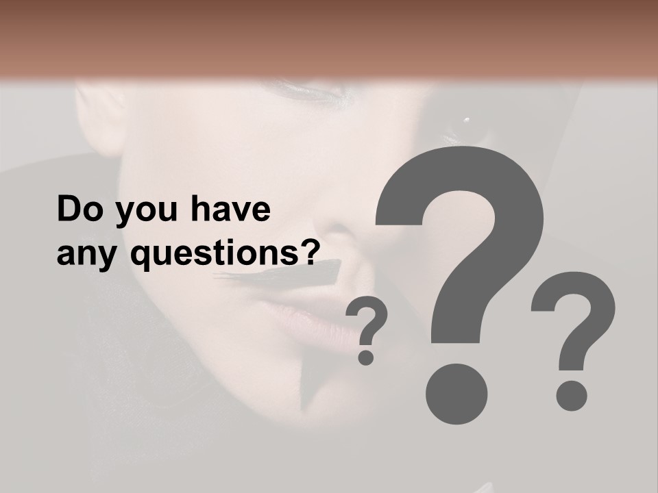 Skinhead Girl PowerPoint Template