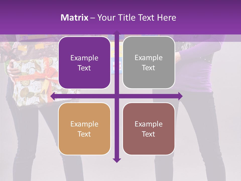 Brunette Congratulation Joyful PowerPoint Template