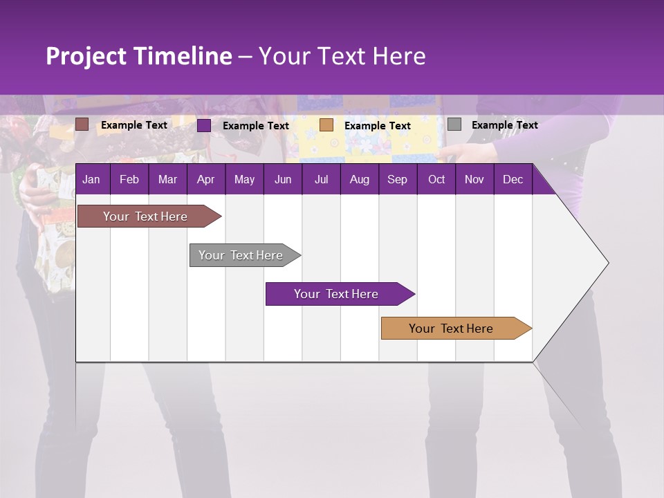 Brunette Congratulation Joyful PowerPoint Template