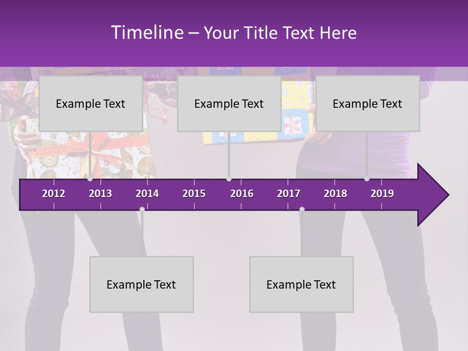 Brunette Congratulation Joyful PowerPoint Template